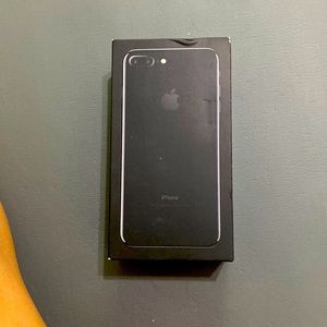 iPhone 7 Plus Box with charger and headphones. (No phone included.)